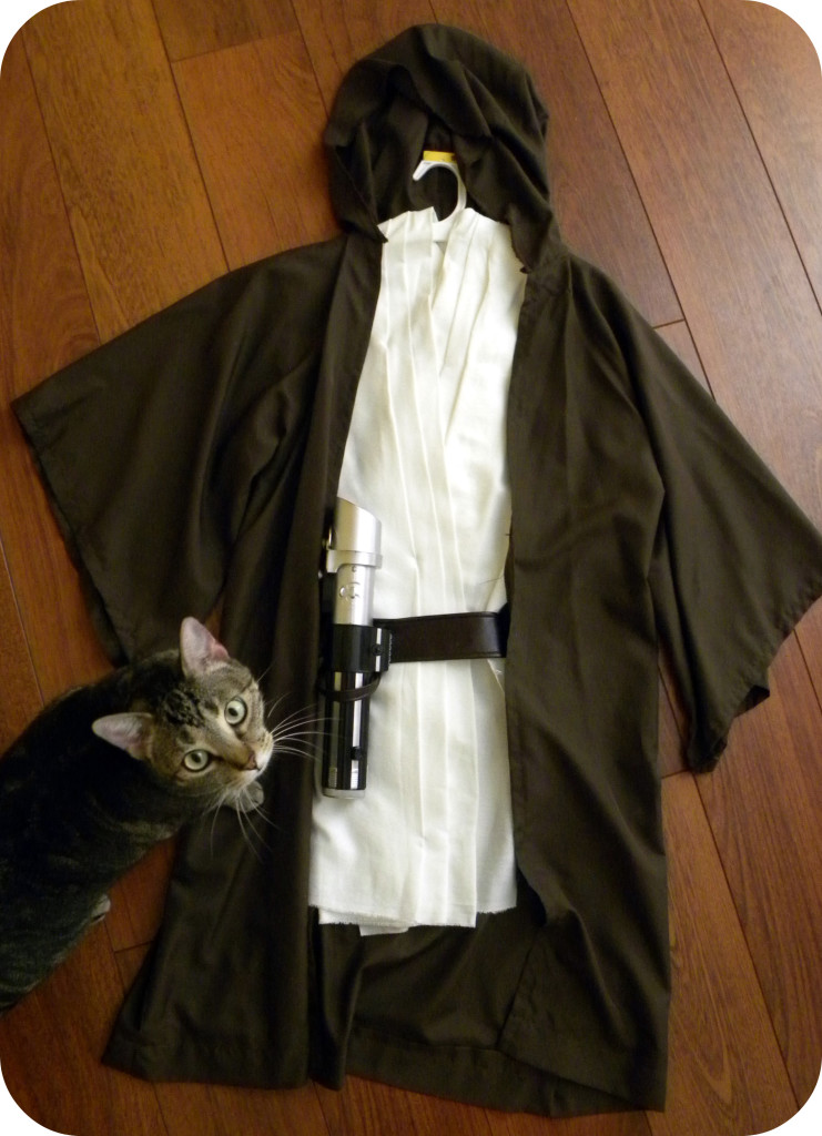 jedi robe, jedi robe pattern, star wars costume, jedi costume, homemade jedi costume, sew jedi