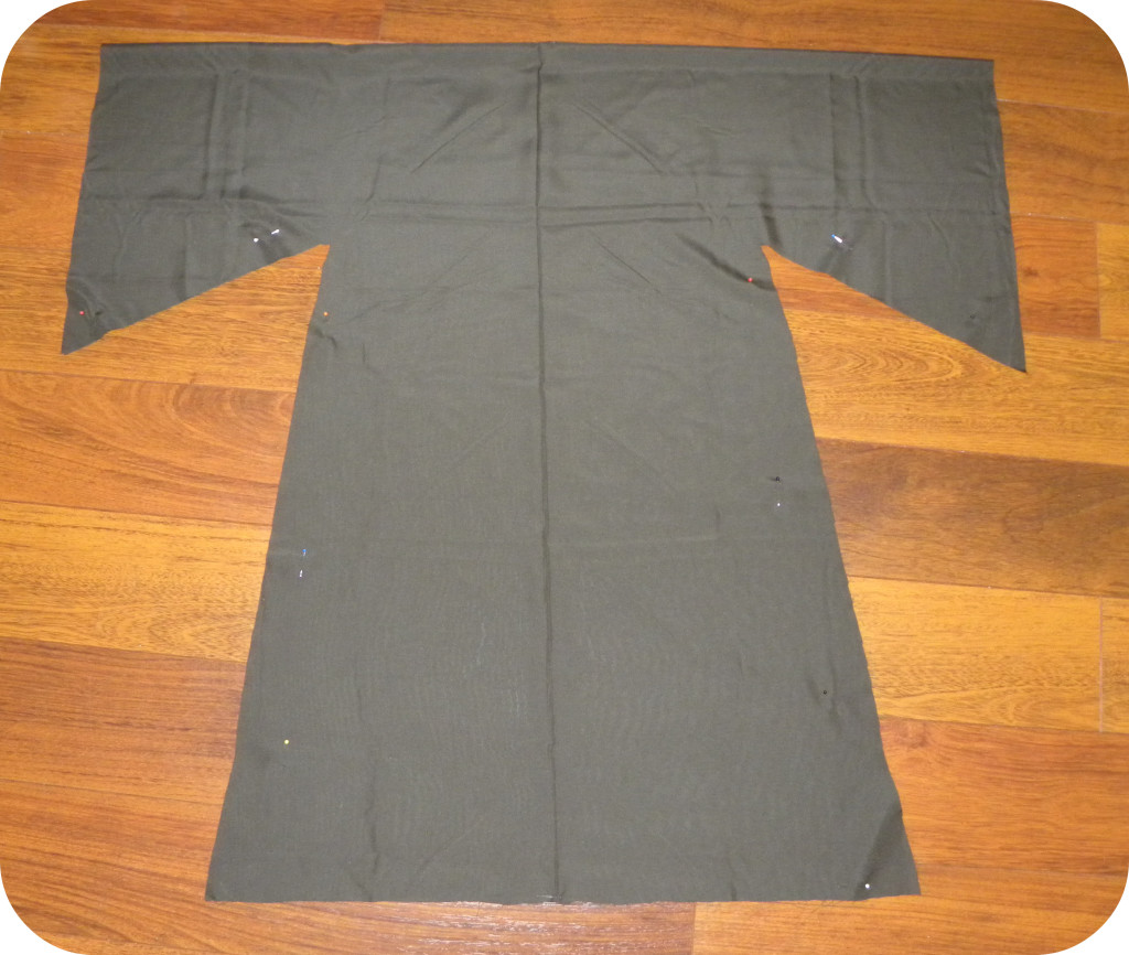 jedi robe tutorial, star wars costume, homemade jedi costume 2