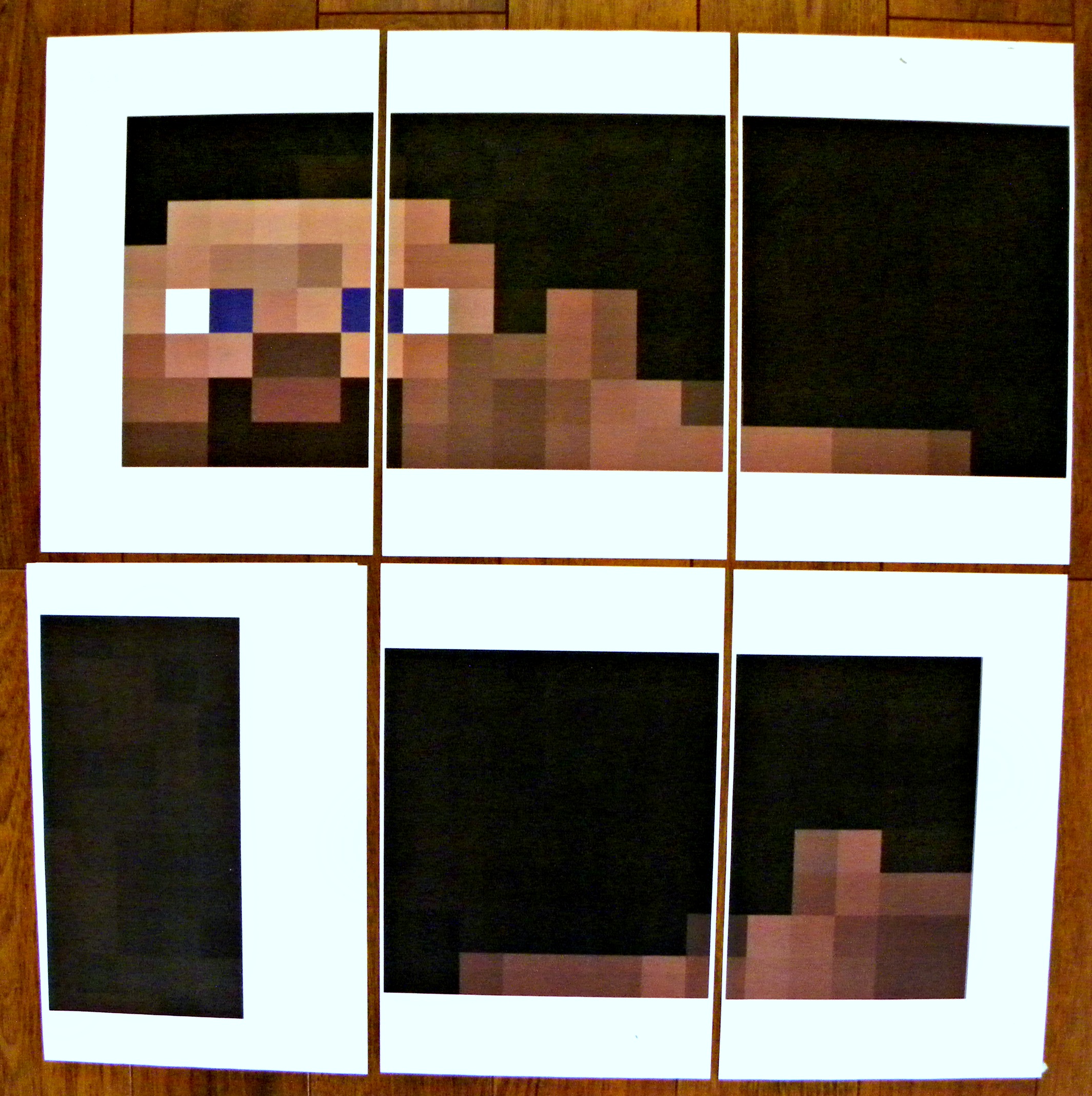 Minecraft+Papercraft+Steve+Head+Template  Minecraft printables, Minecraft  steve, Minecraft characters