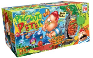 Pig Out Pete game, puke game