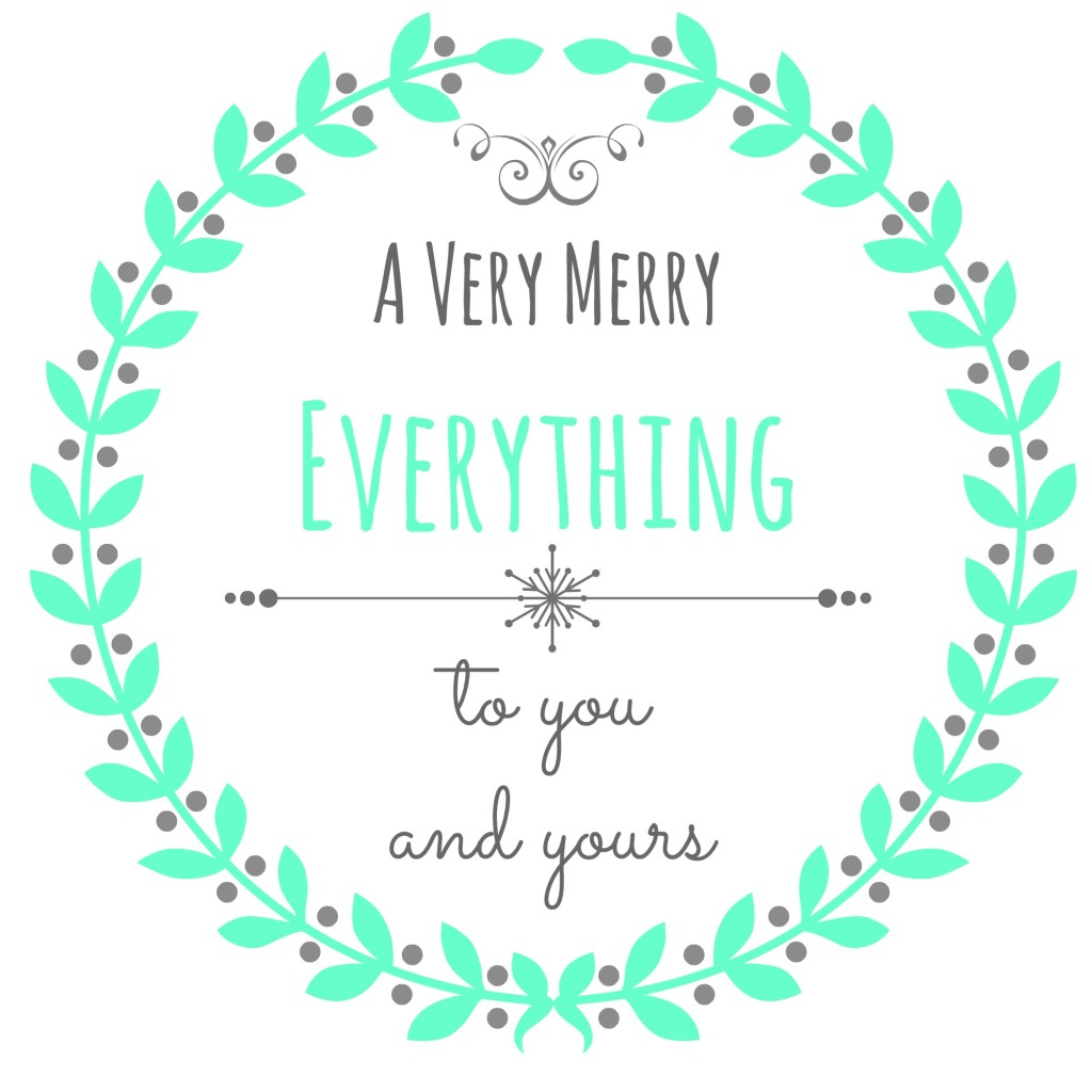 merry everything card