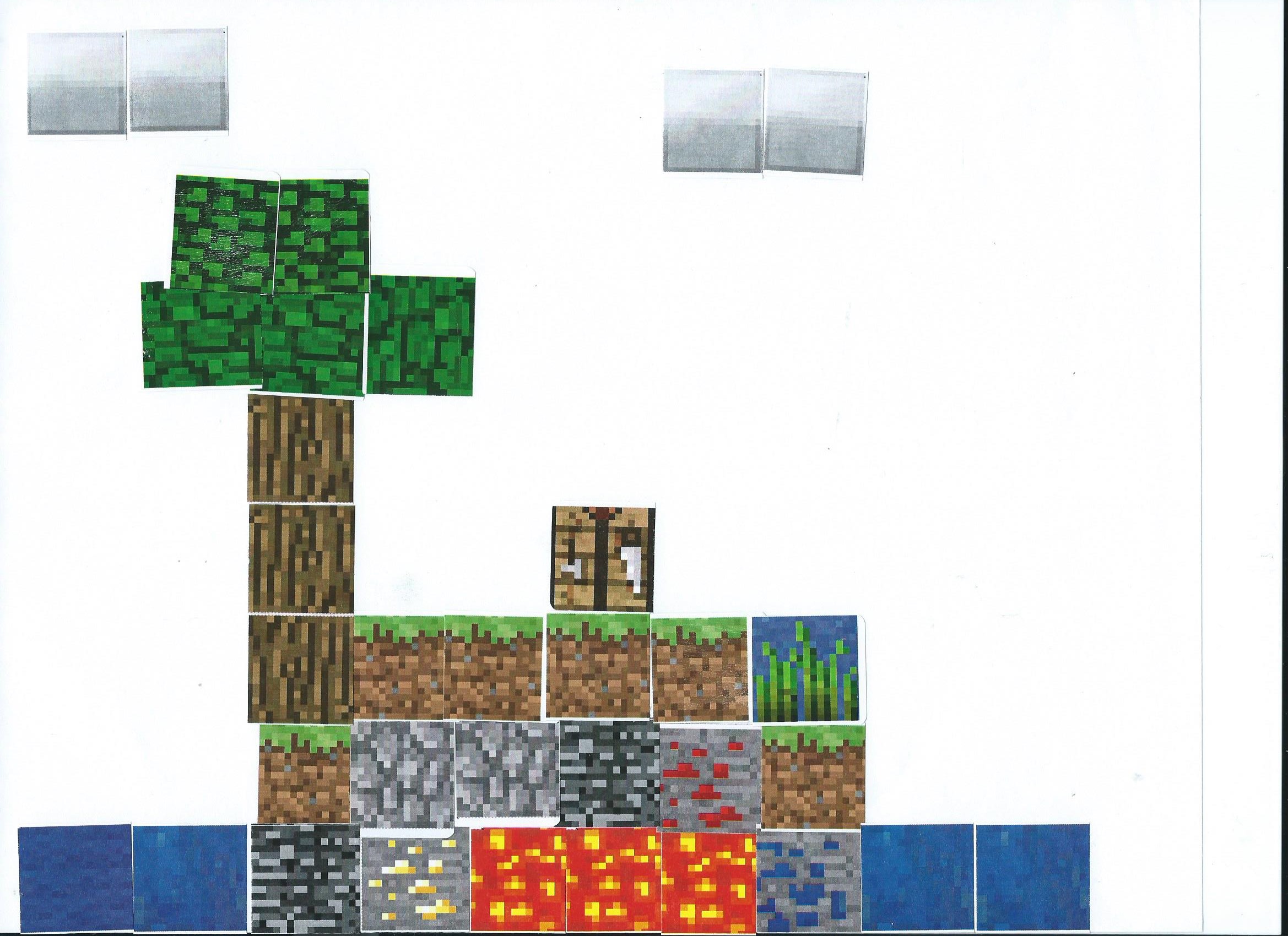 Printable paper crafts for Minecraft  Minecraft printables, Minecraft  blocks, Minecraft crafts