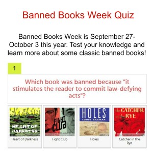 Banned Books Week quiz