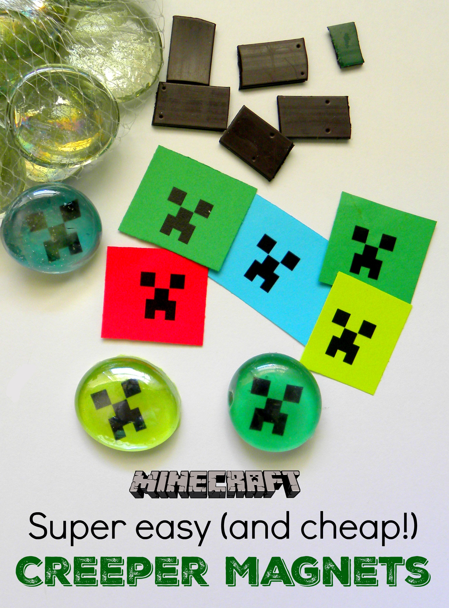 printable minecraft labels for items