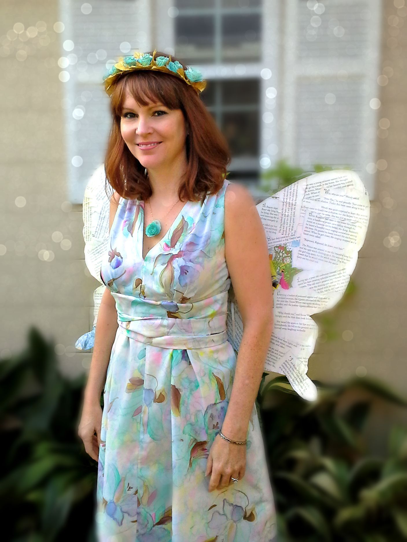 How to Make a Book Fairy Costume | KerryAnnMorgan.com